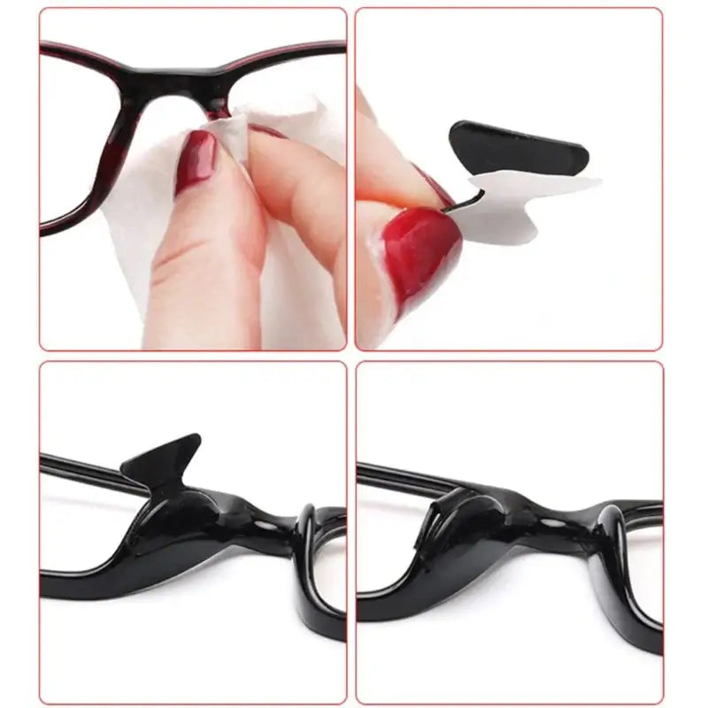 NoSlip Silicone Nose Pads for Eyeglasses